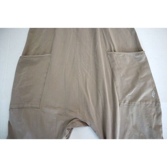 Free People Movement OB1239677 Women's Sz Small Light Brown Hot Shot Jumpsuit - Picture 9 of 13